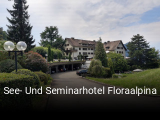 See- Und Seminarhotel Floraalpina tisch buchen