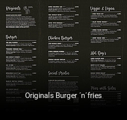 Jetzt bei Originals Burger ´n´fries einen Tisch reservieren