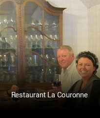 Jetzt bei Restaurant La Couronne einen Tisch reservieren
