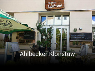 Ahlbecker Klonstuw online reservieren