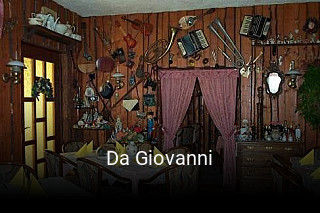 Jetzt bei Da Giovanni einen Tisch reservieren