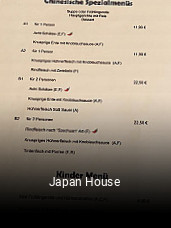 Japan House tisch buchen