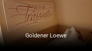 Goldener Loewe online reservieren