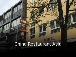 Jetzt bei China Restaurant Asia einen Tisch reservieren