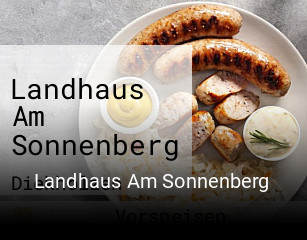 Landhaus Am Sonnenberg reservieren