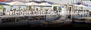 Watergate Cafe Bar Restaurant online reservieren