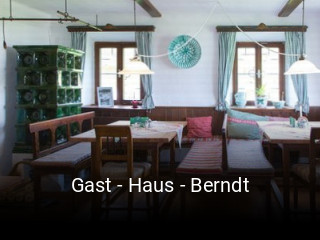 Gast - Haus - Berndt online reservieren