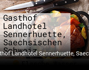 Gasthof Landhotel Sennerhuette, Saechsischen Schweiz tisch buchen
