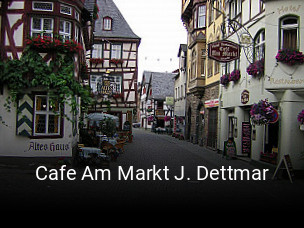 Cafe Am Markt J. Dettmar tisch reservieren