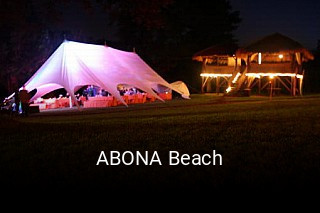 ABONA Beach tisch reservieren