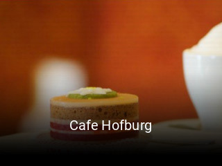 Cafe Hofburg tisch reservieren