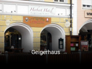 Geigerhaus online reservieren