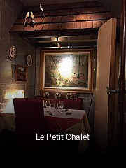 Jetzt bei Le Petit Chalet einen Tisch reservieren