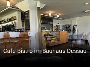 Cafe-Bistro im Bauhaus Dessau reservieren