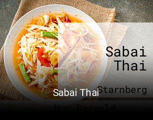 Sabai Thai online reservieren