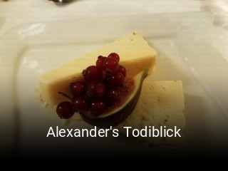 Alexander's Todiblick online reservieren
