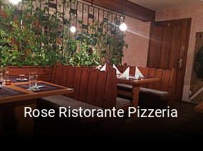 Rose Ristorante Pizzeria tisch buchen