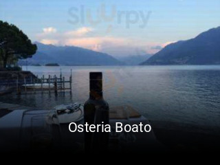 Jetzt bei Osteria Boato einen Tisch reservieren