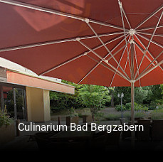 Jetzt bei Culinarium Bad Bergzabern einen Tisch reservieren