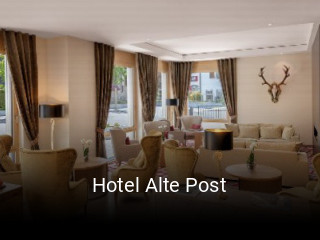 Hotel Alte Post online reservieren