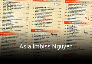 Asia Imbiss Nguyen tisch reservieren