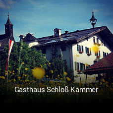 Gasthaus Schloß Kammer online reservieren