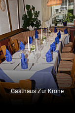 Gasthaus Zur Krone tisch reservieren