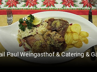 Jetzt bei Krail Paul Weingasthof & Catering & Gästezimmer einen Tisch reservieren