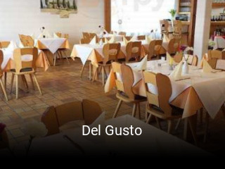 Jetzt bei Del Gusto einen Tisch reservieren