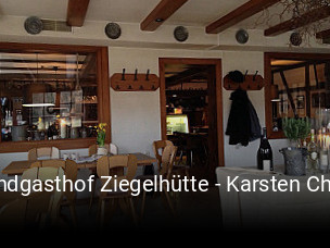 Landgasthof Ziegelhütte - Karsten Ch. Kleinschmidt tisch reservieren