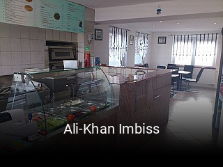 Ali-Khan Imbiss tisch reservieren