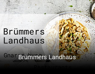 Brümmers Landhaus online reservieren