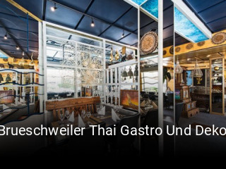 Brueschweiler Thai Gastro Und Deko tisch reservieren