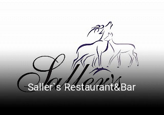 Jetzt bei Saller`s Restaurant&Bar einen Tisch reservieren