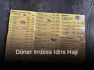 Jetzt bei Döner Imbiss Idris Haji einen Tisch reservieren