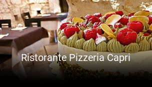 Ristorante Pizzeria Capri tisch reservieren