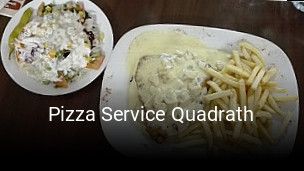 Pizza Service Quadrath online reservieren