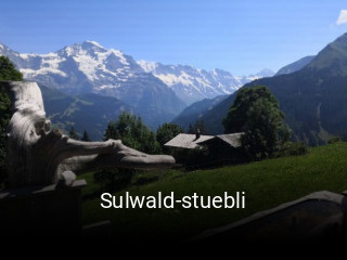Sulwald-stuebli reservieren