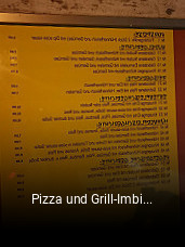 Pizza und Grill-Imbiss tisch reservieren