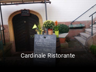 Jetzt bei Cardinale Ristorante einen Tisch reservieren