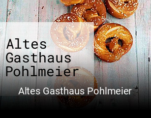 Altes Gasthaus Pohlmeier tisch reservieren