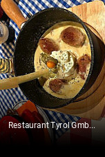 Jetzt bei Restaurant Tyrol GmbH einen Tisch reservieren