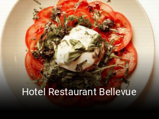 Jetzt bei Hotel Restaurant Bellevue einen Tisch reservieren