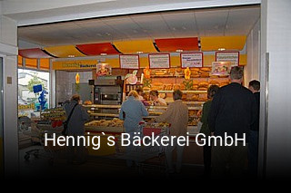 Hennig`s Bäckerei GmbH tisch reservieren