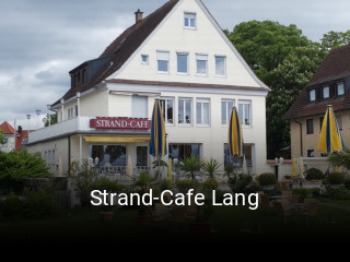 Strand-Cafe Lang online reservieren
