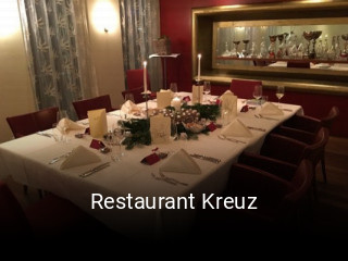 Restaurant Kreuz tisch reservieren