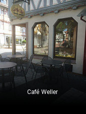 Café Weller tisch buchen