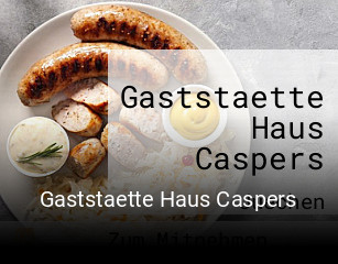 Gaststaette Haus Caspers reservieren