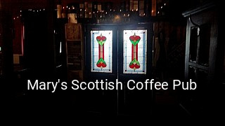 Jetzt bei Mary's Scottish Coffee Pub einen Tisch reservieren