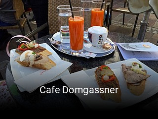 Cafe Domgassner tisch buchen